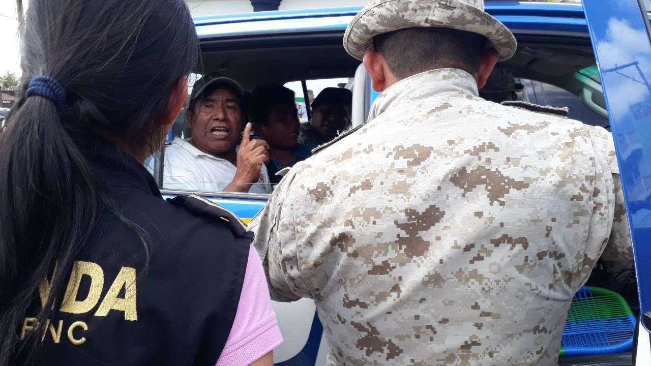 Líder comunitario Prudencio Ramirez Pablo.
